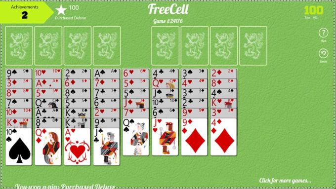 solitaire game for windows 10 free download